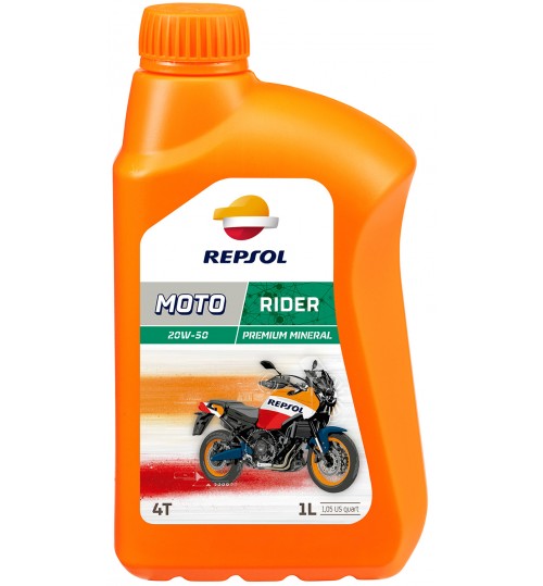 REPSOL MOTO RIDER 4T 20W50, 1л